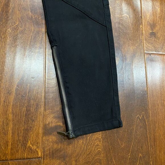 Affliction x Fast & Furious Raquel Cargo Slim Fit Black Denim Jeans Mens 29 x 30 - Picture 6 of 12